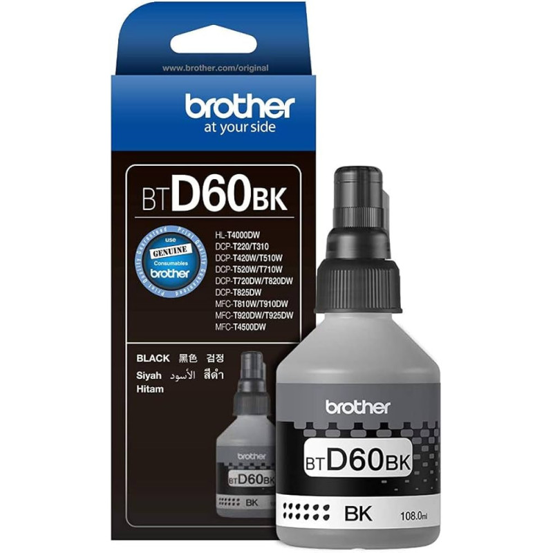 Brother BT-D60BK Ink Black Ink Bottle