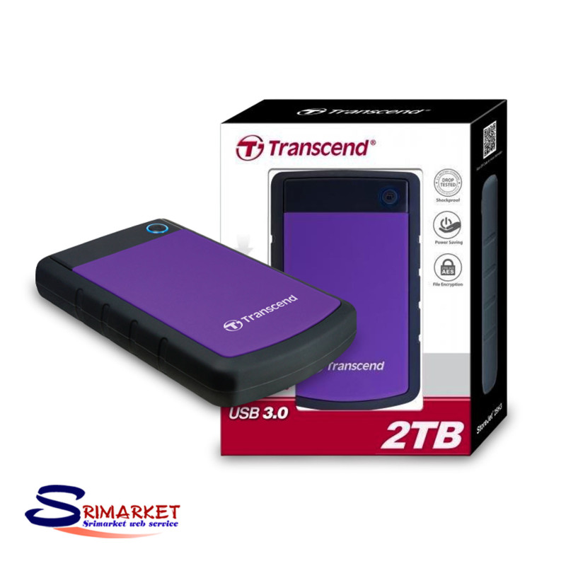 2TB Transcend  External Hard 2.5